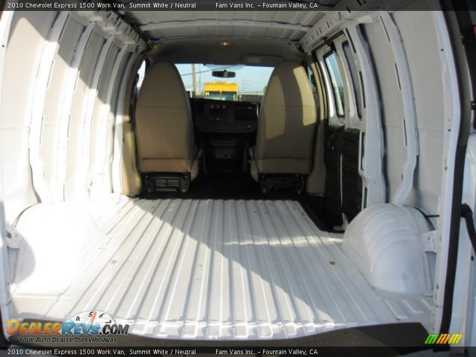 2010 Chevrolet Express 1500 Work Van Trunk Photo #7