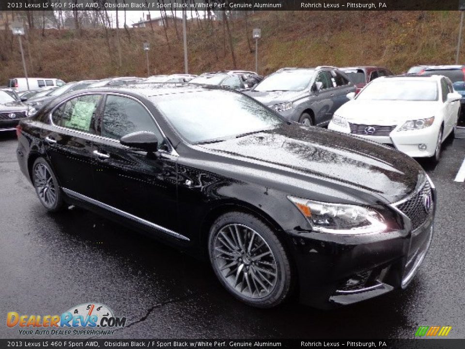 Front 3/4 View of 2013 Lexus LS 460 F Sport AWD Photo #6