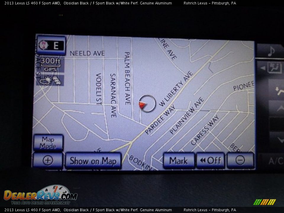 Navigation of 2013 Lexus LS 460 F Sport AWD Photo #17