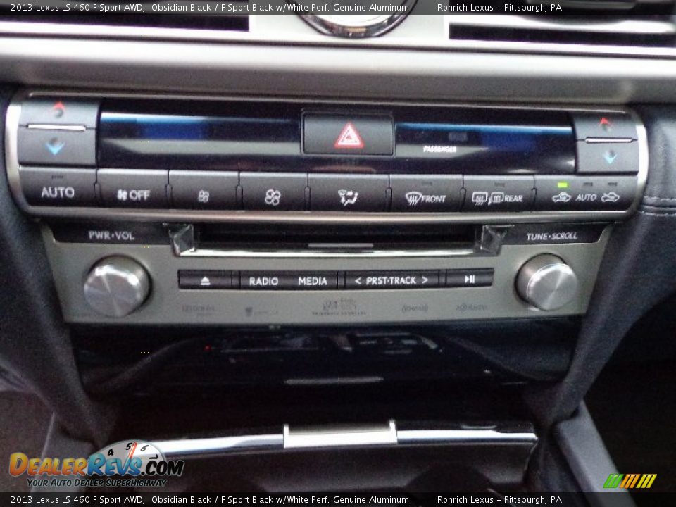 Controls of 2013 Lexus LS 460 F Sport AWD Photo #19