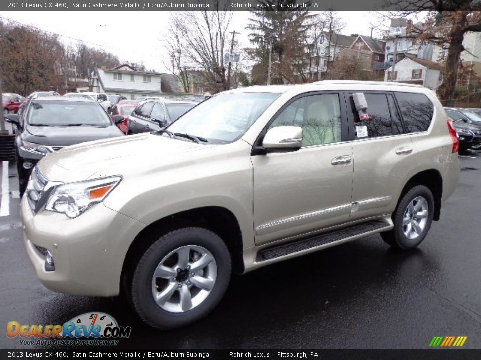 2013 Lexus GX 460 Satin Cashmere Metallic / Ecru/Auburn Bubinga Photo #8