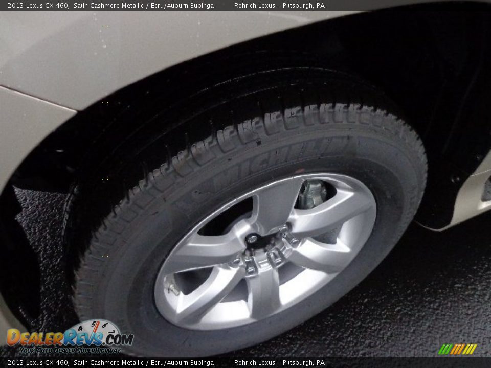 2013 Lexus GX 460 Satin Cashmere Metallic / Ecru/Auburn Bubinga Photo #9