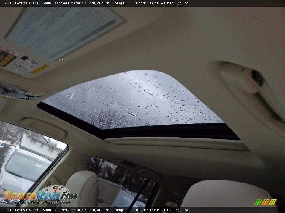 2013 Lexus GX 460 Satin Cashmere Metallic / Ecru/Auburn Bubinga Photo #15