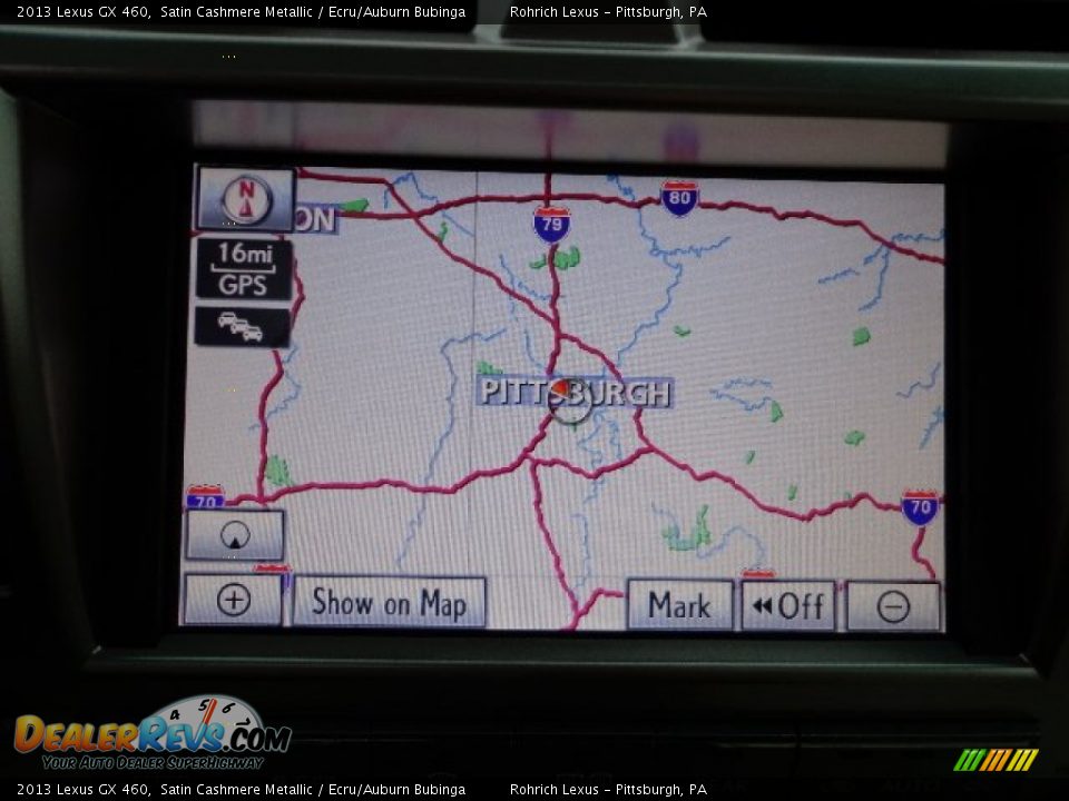 2013 Lexus GX 460 Satin Cashmere Metallic / Ecru/Auburn Bubinga Photo #16