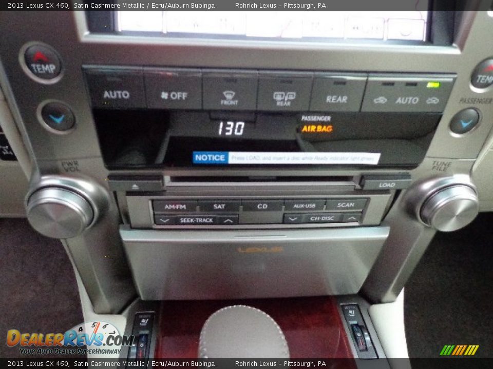 2013 Lexus GX 460 Satin Cashmere Metallic / Ecru/Auburn Bubinga Photo #18