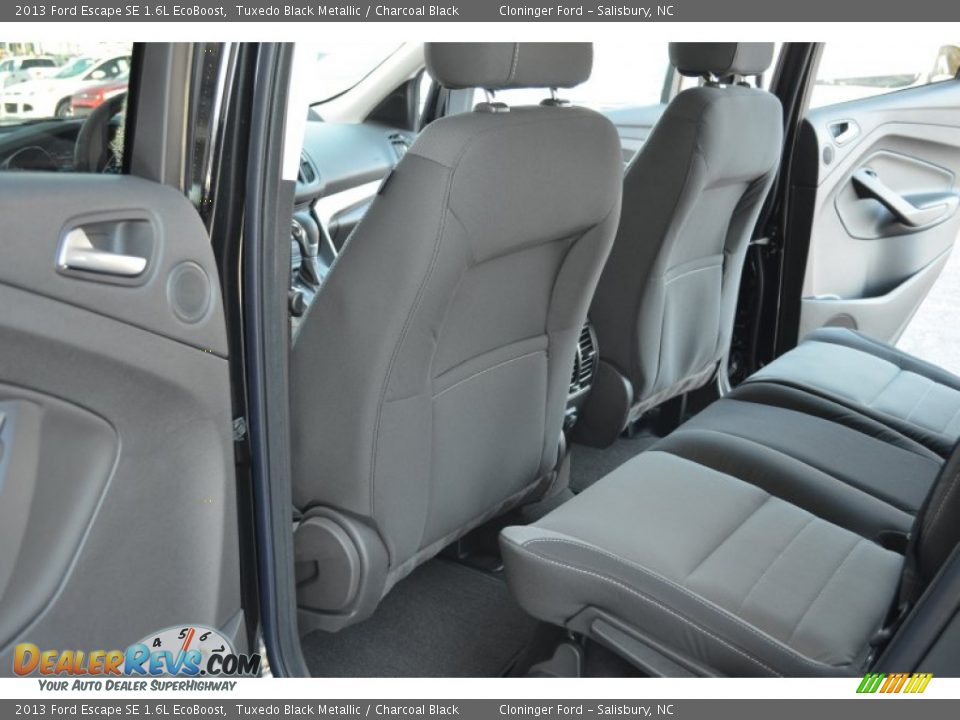 2013 Ford Escape SE 1.6L EcoBoost Tuxedo Black Metallic / Charcoal Black Photo #12