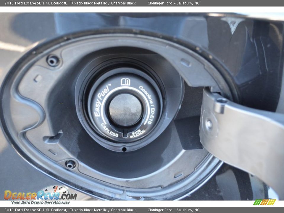 2013 Ford Escape SE 1.6L EcoBoost Tuxedo Black Metallic / Charcoal Black Photo #21