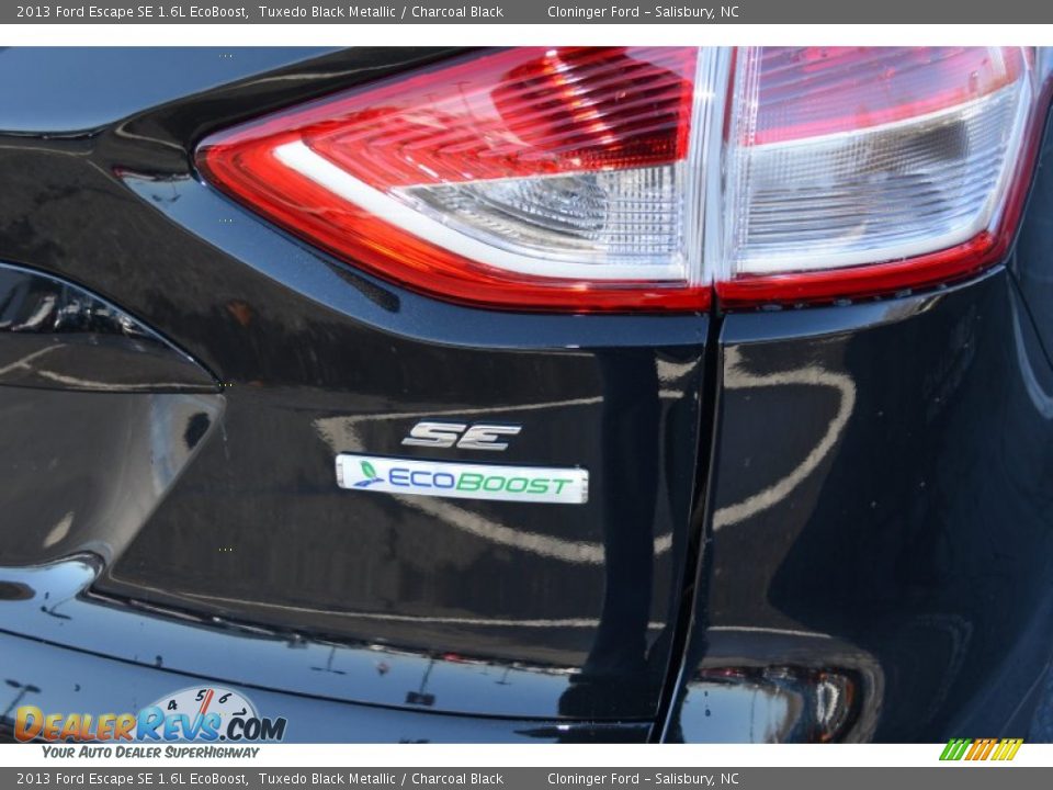 2013 Ford Escape SE 1.6L EcoBoost Tuxedo Black Metallic / Charcoal Black Photo #22