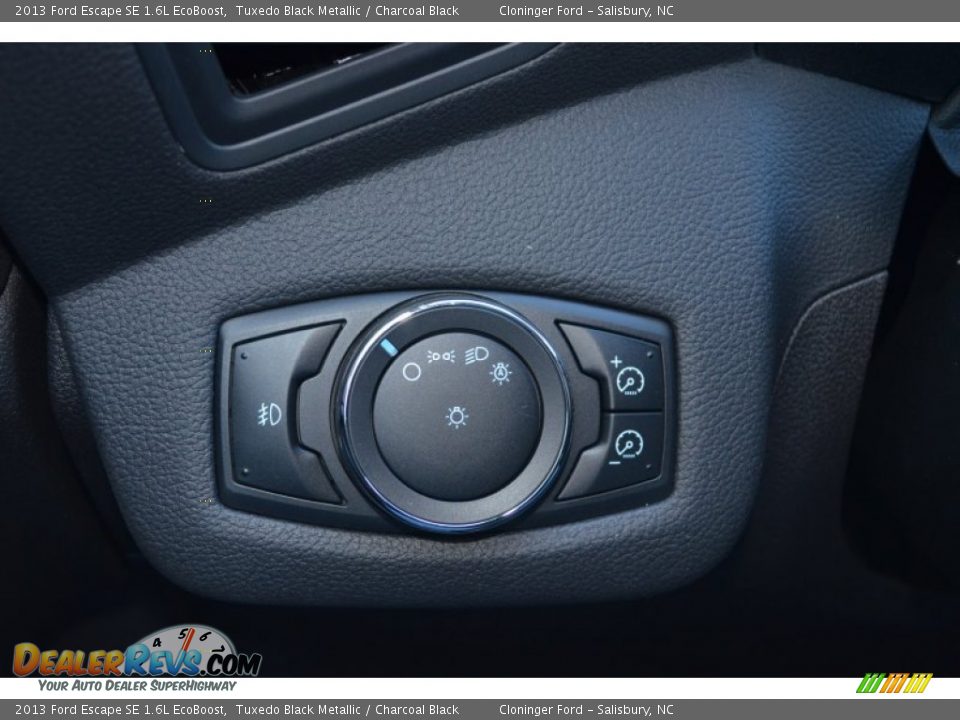 2013 Ford Escape SE 1.6L EcoBoost Tuxedo Black Metallic / Charcoal Black Photo #25