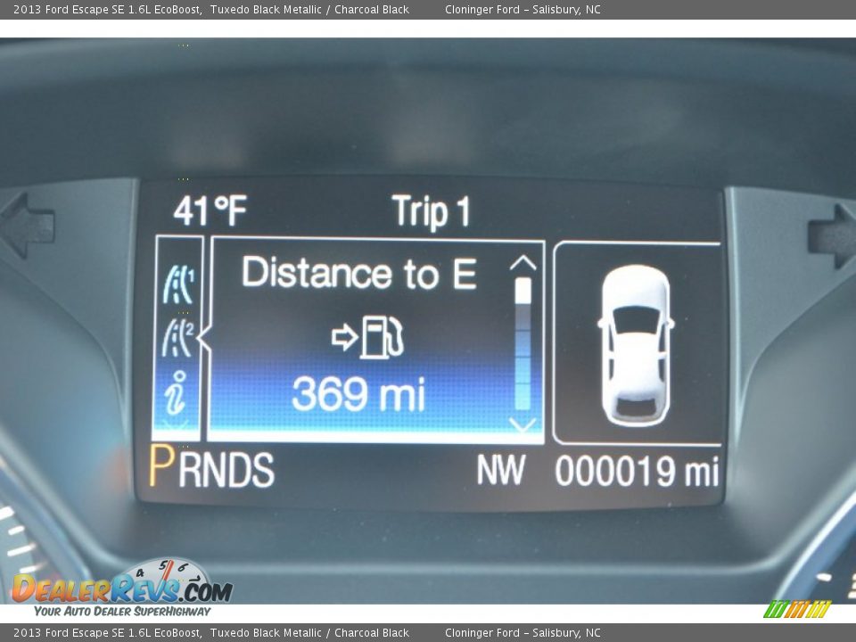 2013 Ford Escape SE 1.6L EcoBoost Tuxedo Black Metallic / Charcoal Black Photo #27