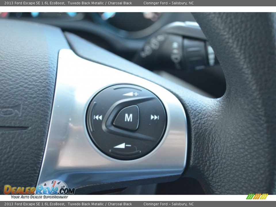 2013 Ford Escape SE 1.6L EcoBoost Tuxedo Black Metallic / Charcoal Black Photo #29