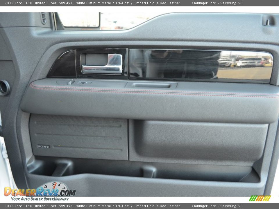 Door Panel of 2013 Ford F150 Limited SuperCrew 4x4 Photo #17