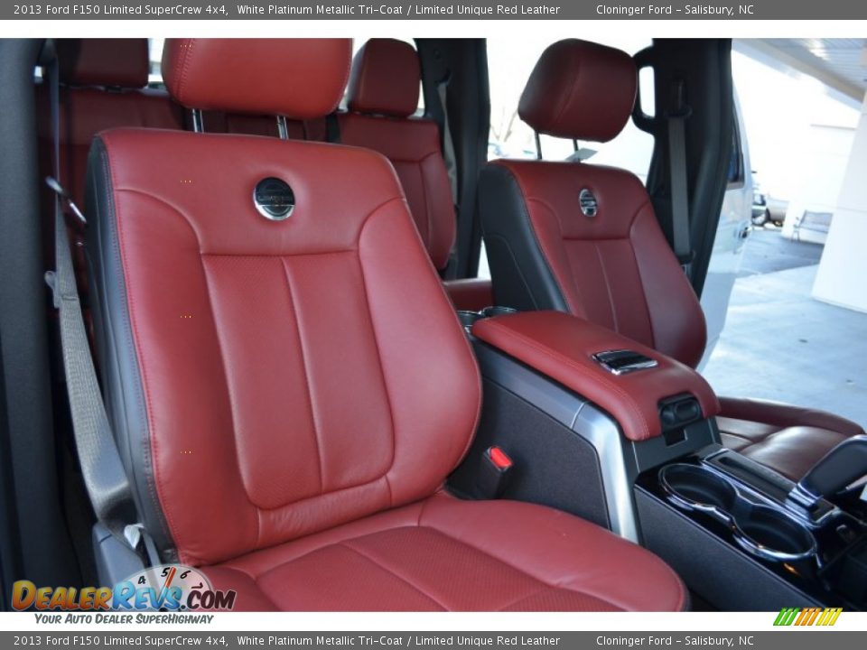 Front Seat of 2013 Ford F150 Limited SuperCrew 4x4 Photo #18