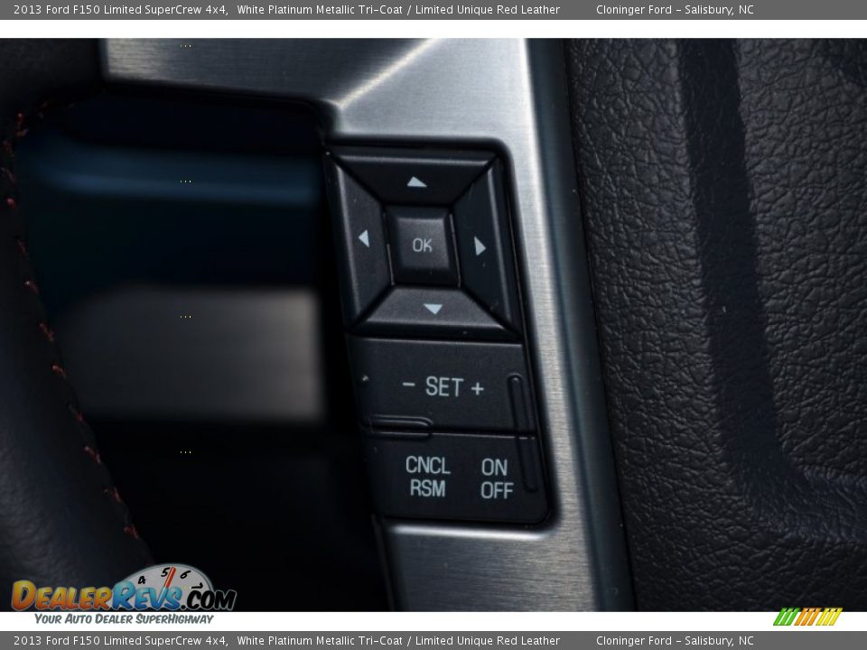 Controls of 2013 Ford F150 Limited SuperCrew 4x4 Photo #31