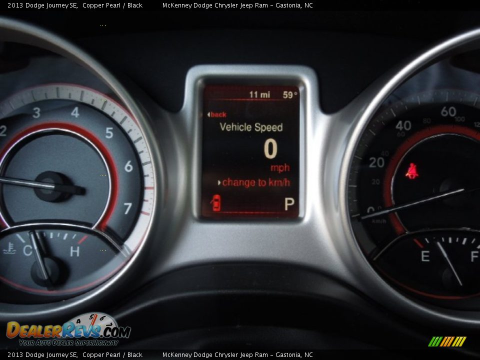 2013 Dodge Journey SE Copper Pearl / Black Photo #17