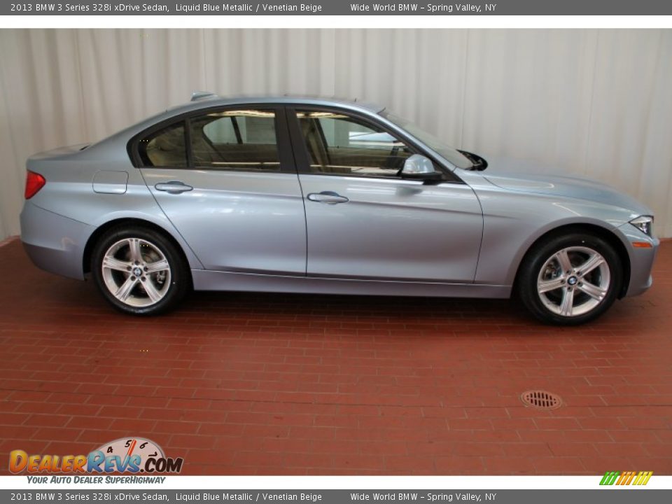 Liquid Blue Metallic 2013 BMW 3 Series 328i xDrive Sedan Photo #3