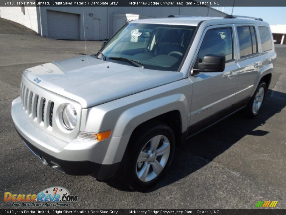 2013 Jeep Patriot Limited Bright Silver Metallic / Dark Slate Gray Photo #2