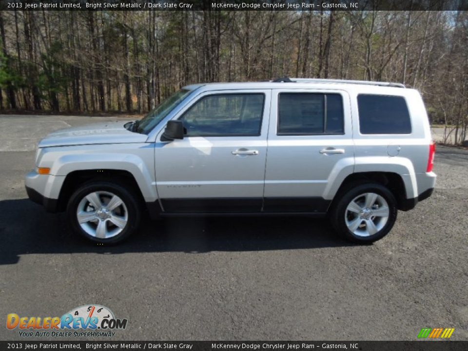 Bright Silver Metallic 2013 Jeep Patriot Limited Photo #3