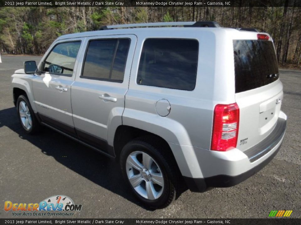 Bright Silver Metallic 2013 Jeep Patriot Limited Photo #4