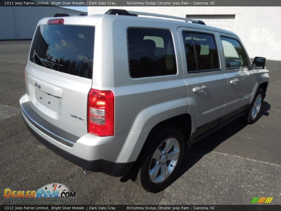 2013 Jeep Patriot Limited Bright Silver Metallic / Dark Slate Gray Photo #5