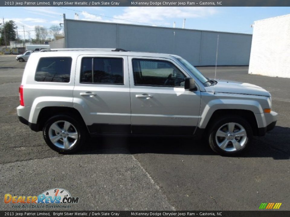 2013 Jeep Patriot Limited Bright Silver Metallic / Dark Slate Gray Photo #6