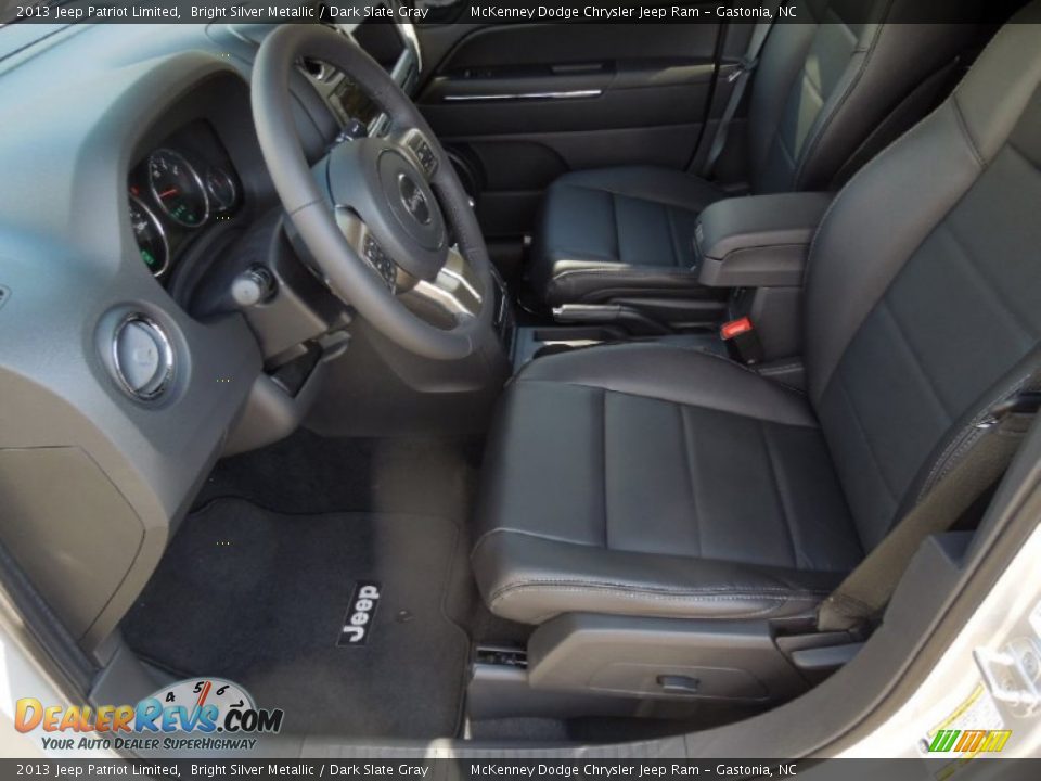 Dark Slate Gray Interior - 2013 Jeep Patriot Limited Photo #8