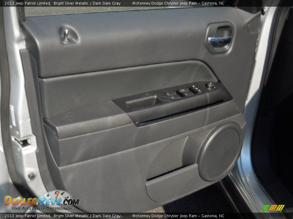 2013 Jeep Patriot Limited Bright Silver Metallic / Dark Slate Gray Photo #10