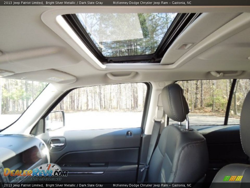2013 Jeep Patriot Limited Bright Silver Metallic / Dark Slate Gray Photo #12