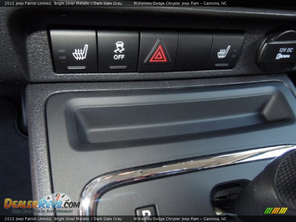 2013 Jeep Patriot Limited Bright Silver Metallic / Dark Slate Gray Photo #14