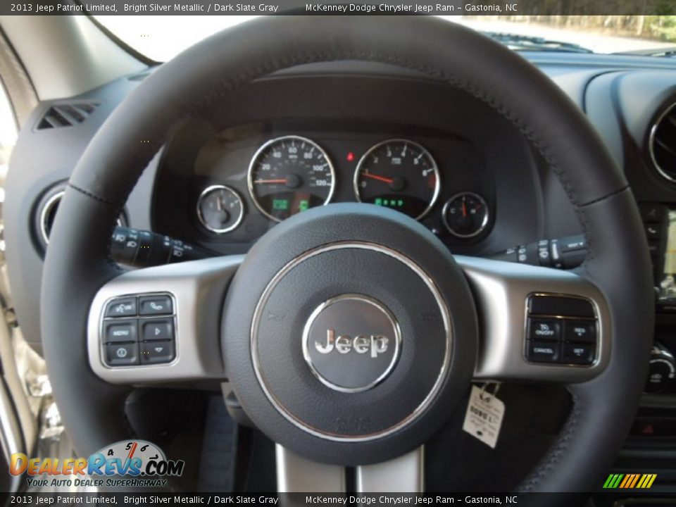 2013 Jeep Patriot Limited Steering Wheel Photo #17