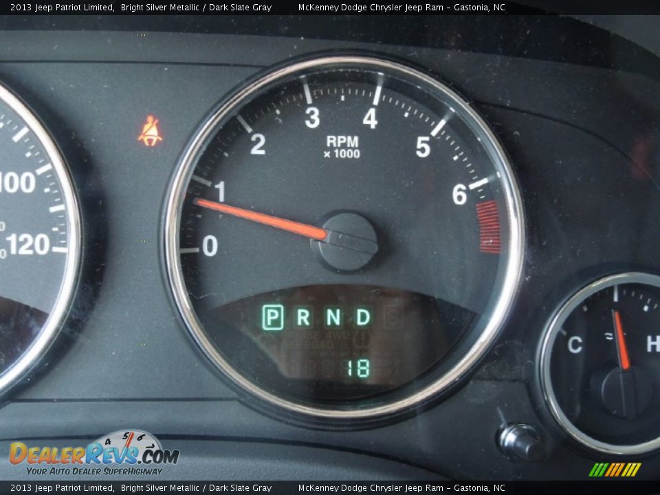 2013 Jeep Patriot Limited Bright Silver Metallic / Dark Slate Gray Photo #18