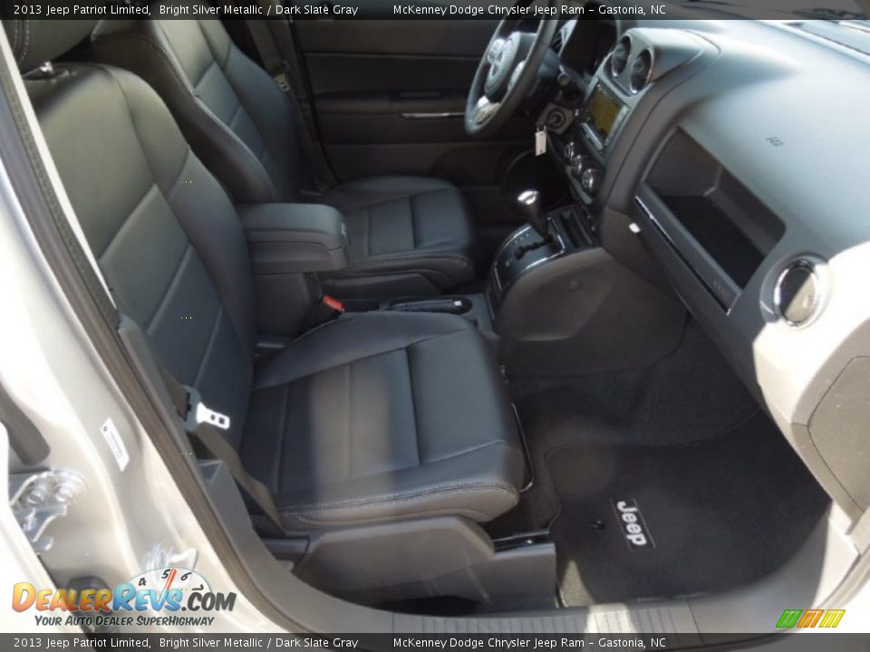 2013 Jeep Patriot Limited Bright Silver Metallic / Dark Slate Gray Photo #22
