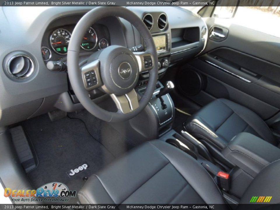 Dark Slate Gray Interior - 2013 Jeep Patriot Limited Photo #27