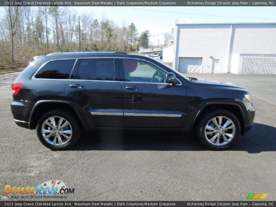 2013 Jeep Grand Cherokee Laredo 4x4 Maximum Steel Metallic / Dark Graystone/Medium Graystone Photo #6