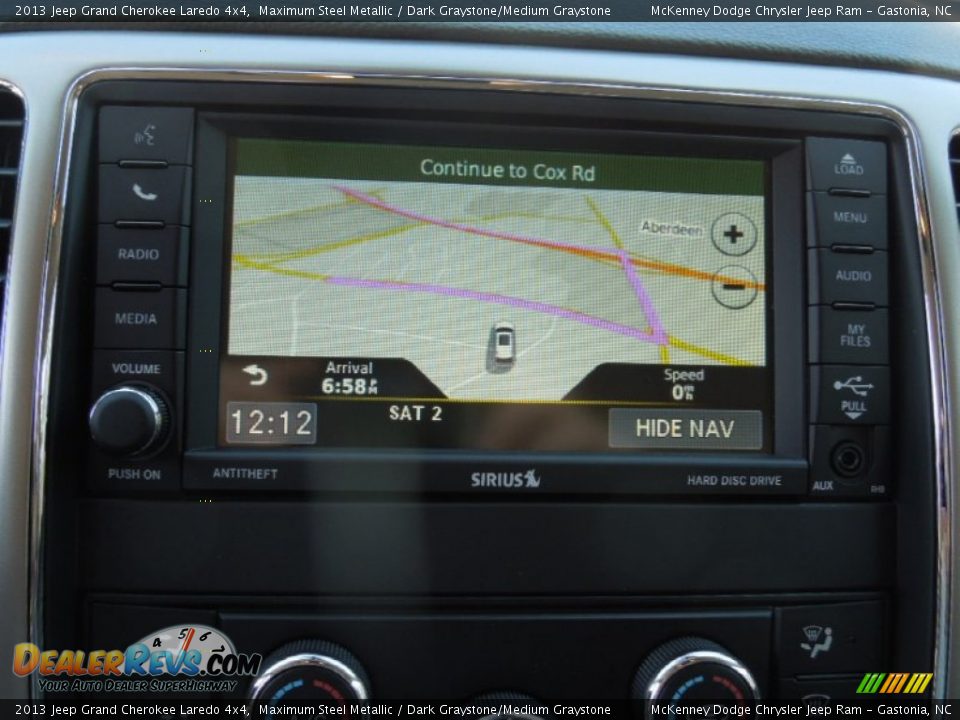 2013 Jeep Grand Cherokee Laredo 4x4 Maximum Steel Metallic / Dark Graystone/Medium Graystone Photo #13