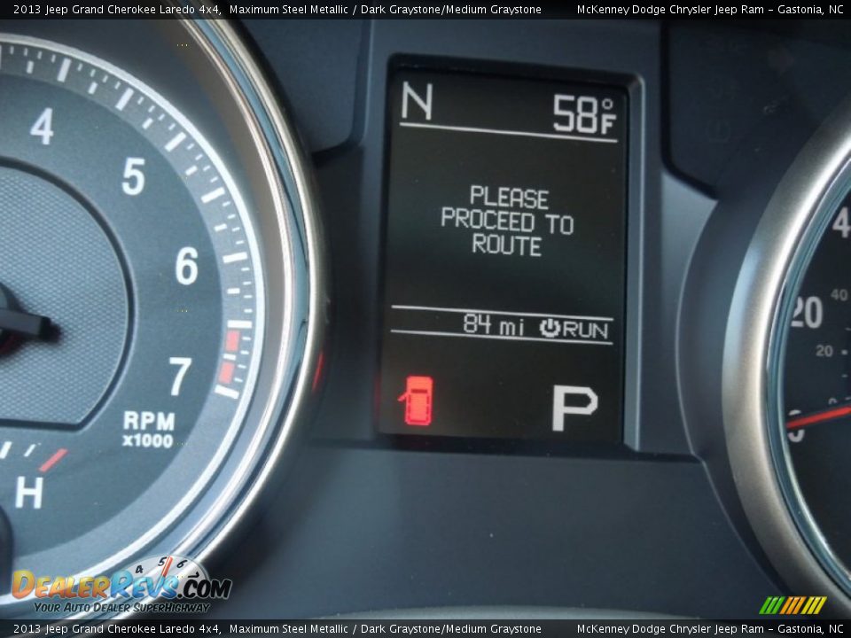 2013 Jeep Grand Cherokee Laredo 4x4 Maximum Steel Metallic / Dark Graystone/Medium Graystone Photo #16