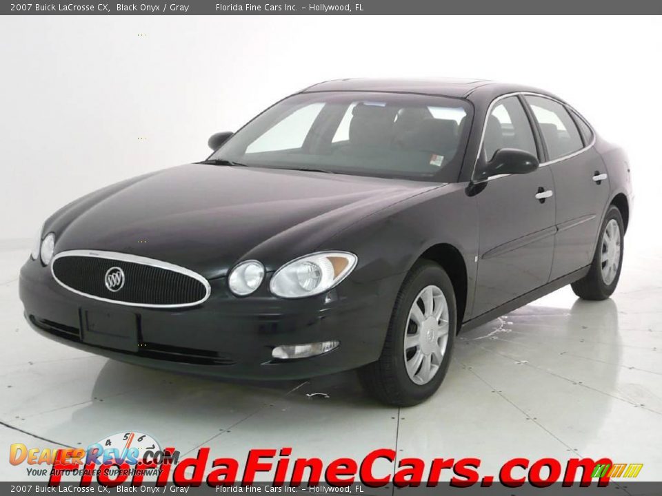 2007 Buick LaCrosse CX Black Onyx / Gray Photo #1