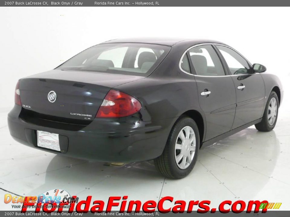 2007 Buick LaCrosse CX Black Onyx / Gray Photo #2