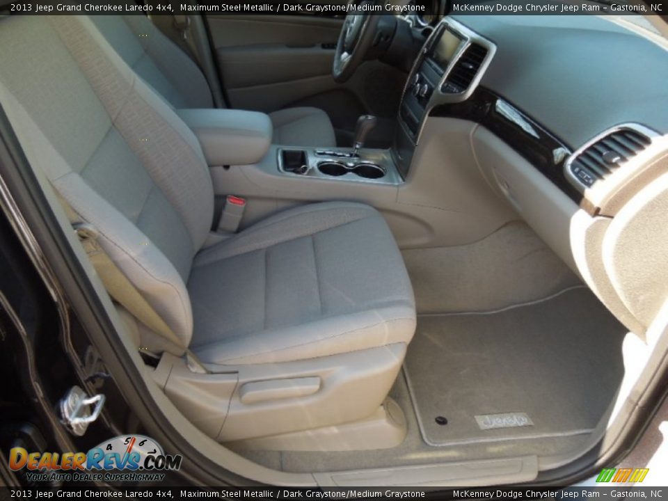 2013 Jeep Grand Cherokee Laredo 4x4 Maximum Steel Metallic / Dark Graystone/Medium Graystone Photo #19