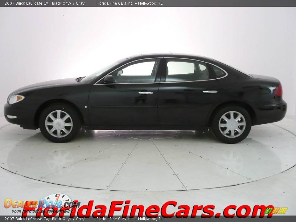 2007 Buick LaCrosse CX Black Onyx / Gray Photo #3