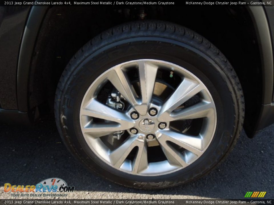 2013 Jeep Grand Cherokee Laredo 4x4 Maximum Steel Metallic / Dark Graystone/Medium Graystone Photo #22