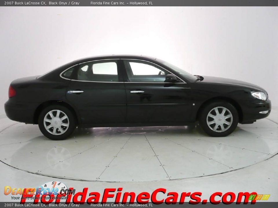 2007 Buick LaCrosse CX Black Onyx / Gray Photo #4
