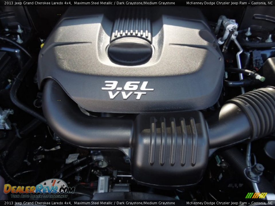 2013 Jeep Grand Cherokee Laredo 4x4 Maximum Steel Metallic / Dark Graystone/Medium Graystone Photo #23