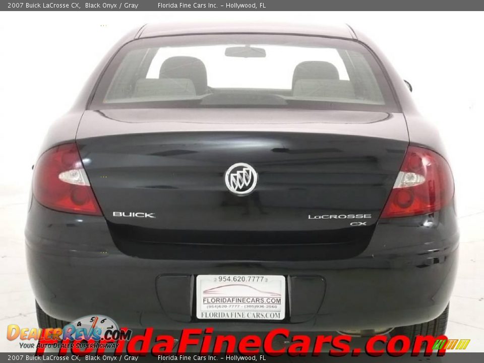 2007 Buick LaCrosse CX Black Onyx / Gray Photo #6