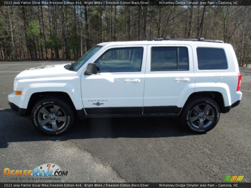 Bright White 2013 Jeep Patriot Oscar Mike Freedom Edition 4x4 Photo #3