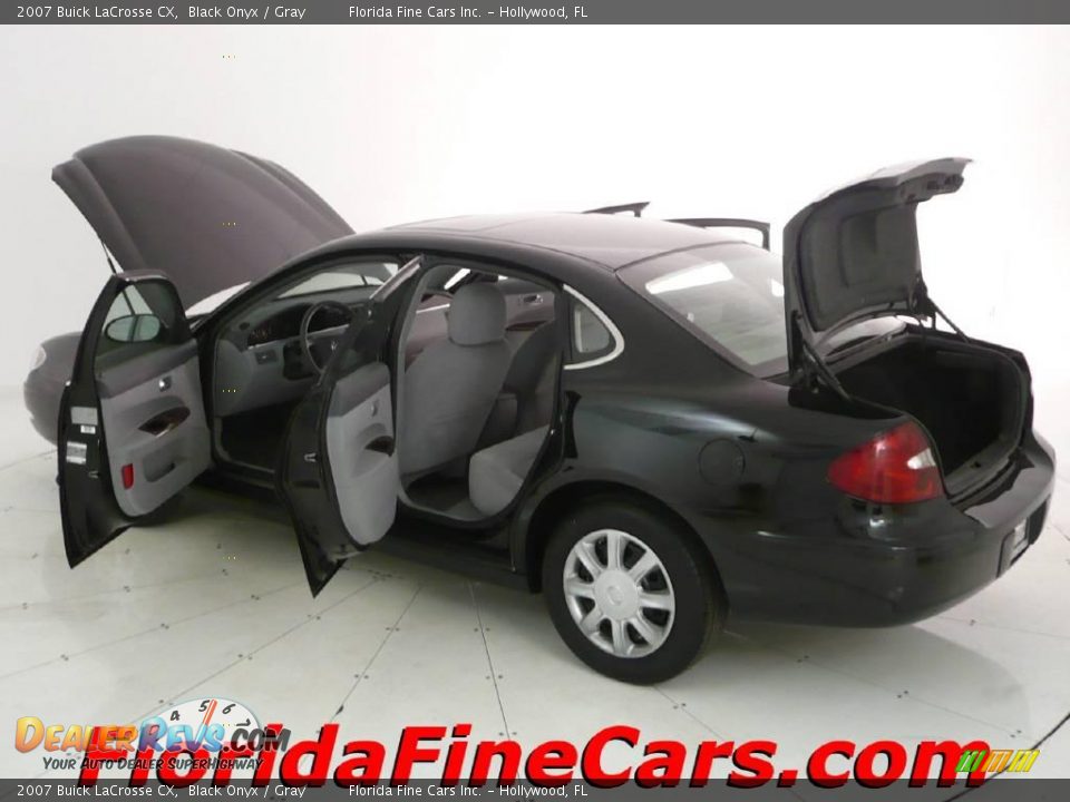 2007 Buick LaCrosse CX Black Onyx / Gray Photo #8