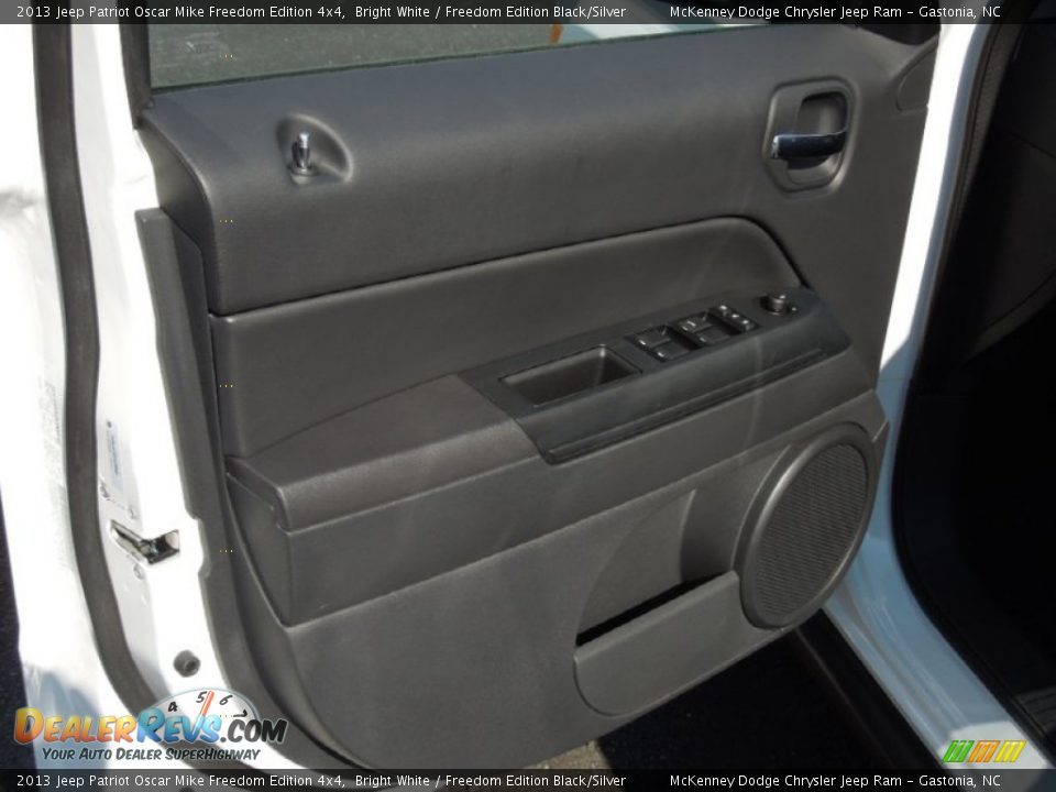 Door Panel of 2013 Jeep Patriot Oscar Mike Freedom Edition 4x4 Photo #12