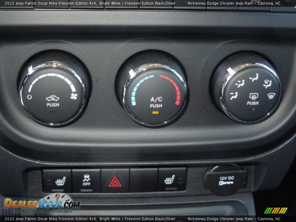 Controls of 2013 Jeep Patriot Oscar Mike Freedom Edition 4x4 Photo #17