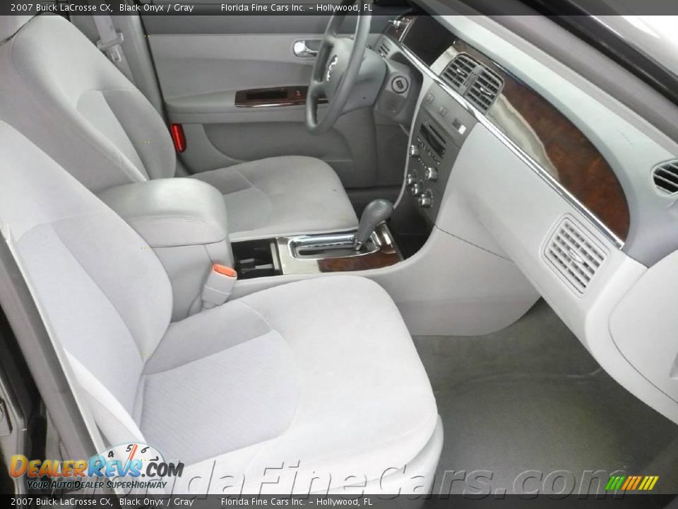 2007 Buick LaCrosse CX Black Onyx / Gray Photo #14