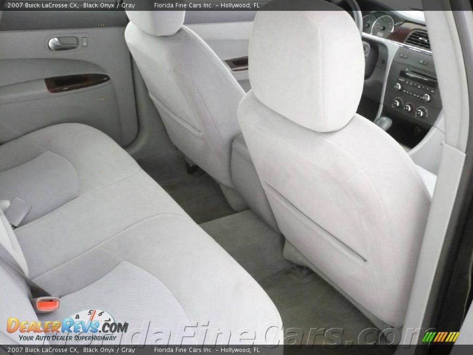 2007 Buick LaCrosse CX Black Onyx / Gray Photo #16